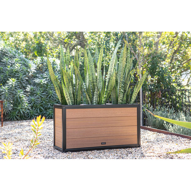 Veradek Duo Series SelfWatering Planter Box & Reviews Wayfair